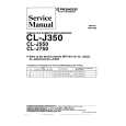 Cover page of PIONEER CLJ350 Service Manual