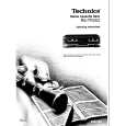 Cover page of TECHNICS RSTR252 Owner's Manual