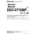 Cover page of PIONEER DEH-4710MP Service Manual