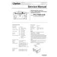 Cover page of CLARION PN-2708N-A Service Manual