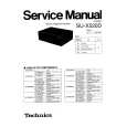 Cover page of TECHNICS SU-X520D Service Manual