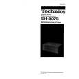 Cover page of TECHNICS SH-8075 Owner's Manual