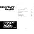 Cover page of NAD 3220PE Service Manual