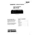 Cover page of ONKYO TX7520 Service Manual