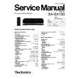 Cover page of TECHNICS SAGX130 Service Manual