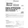 Cover page of PIONEER DEH-7000REW Service Manual