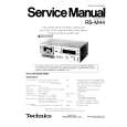 Cover page of TECHNICS RSM44 Service Manual