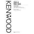 Cover page of KENWOOD SW-9 Owner's Manual