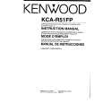 Cover page of KENWOOD KCAR51FP Owner's Manual