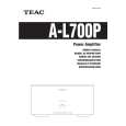 Cover page of TEAC AL700P Owner's Manual