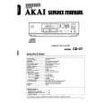 Cover page of AKAI CD57 Service Manual