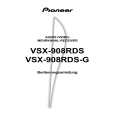 Cover page of PIONEER VSX-908RDS/HY/GR Owner's Manual
