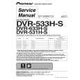 Cover page of PIONEER DVR531HS.. Service Manual