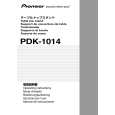 Cover page of PIONEER PDK-1014 Owner's Manual