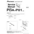 Cover page of PIONEER PDA-P01/WL Service Manual
