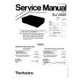 Cover page of TECHNICS SU-A900 Service Manual