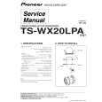 Cover page of PIONEER TS-WX20LPA/EW7 Service Manual