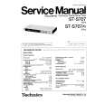 Cover page of TECHNICS STS707/K Service Manual