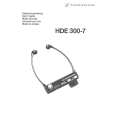 Cover page of SENNHEISER HDE300-7 Owner's Manual