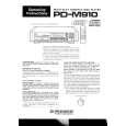 Cover page of PIONEER PDM910 Owner's Manual