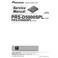 Cover page of PIONEER PRS-D5000SPL/XH/EW Service Manual