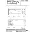 Cover page of KENWOOD DP-SG7 Service Manual