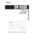 Cover page of TEAC DRH300 Owner's Manual