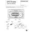 Cover page of KENWOOD DPX7010MD Service Manual