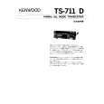 Cover page of KENWOOD TS-711 Owner's Manual