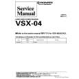 Cover page of PIONEER VSX04 Service Manual