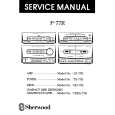 Cover page of SHERWOOD DD77R Service Manual