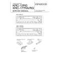 Cover page of KENWOOD KRC12RG Service Manual
