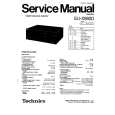 Cover page of TECHNICS SUX980D Service Manual