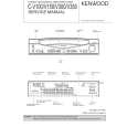 Cover page of KENWOOD CV100 Service Manual