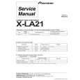 Cover page of PIONEER X-LA21/DDX1BR Service Manual