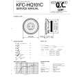 Cover page of KENWOOD KFCHQ101C Service Manual