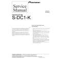 Cover page of PIONEER S-DC1-K Service Manual