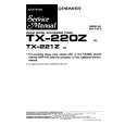 Cover page of PIONEER TX220Z Service Manual