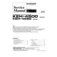 Cover page of PIONEER KEH4550 Service Manual