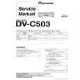 Cover page of PIONEER DV-C503 Service Manual