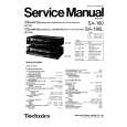 Cover page of TECHNICS SA180 Service Manual