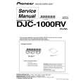 Cover page of PIONEER DJC-1000RV/ZXJ/WL Service Manual