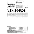 Cover page of PIONEER VSX804RDS Service Manual