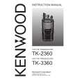 Cover page of KENWOOD TK-3360 Owner's Manual