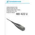 Cover page of SENNHEISER MD 422 Owner's Manual