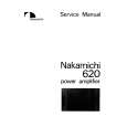 Cover page of NAKAMICHI 620 Service Manual