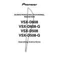 Cover page of PIONEER VSX-D608-G/SDXJI Owner's Manual