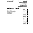 Cover page of PIONEER PDP-S01-LR Owner's Manual