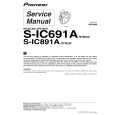 Cover page of PIONEER S-IC691A/XTW/UC Service Manual