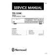 Cover page of SHERWOOD TD2220C Service Manual